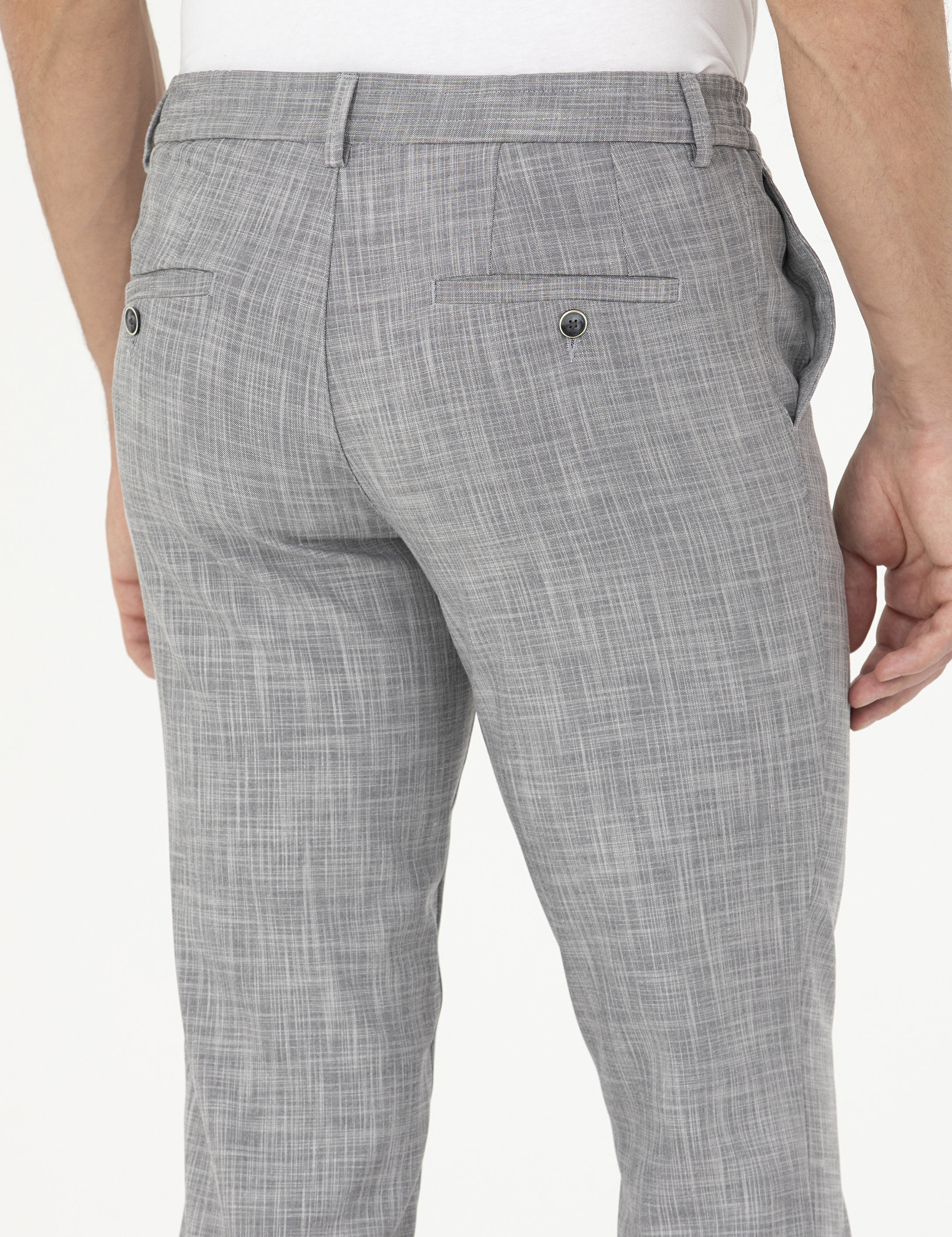 Füme Ex. Slim Fit Kumaş Pantolon - Image 7