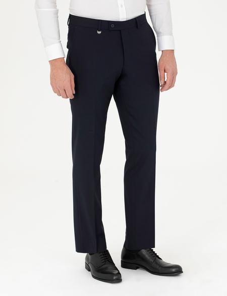 Lacivert Slim Fit Kumaş Pantolon - 50291435057