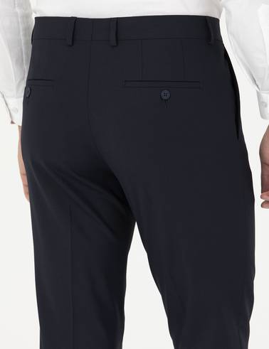 Lacivert Slim Fit Kumaş Pantolon