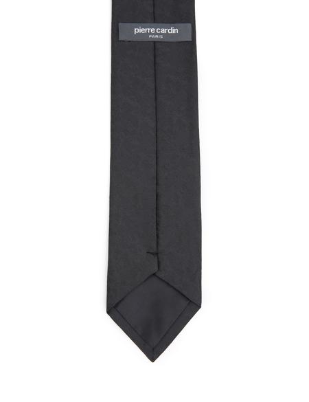 Siyah 3'lü Kravat-Mendil-Kravat İğnesi Set - 50291499001