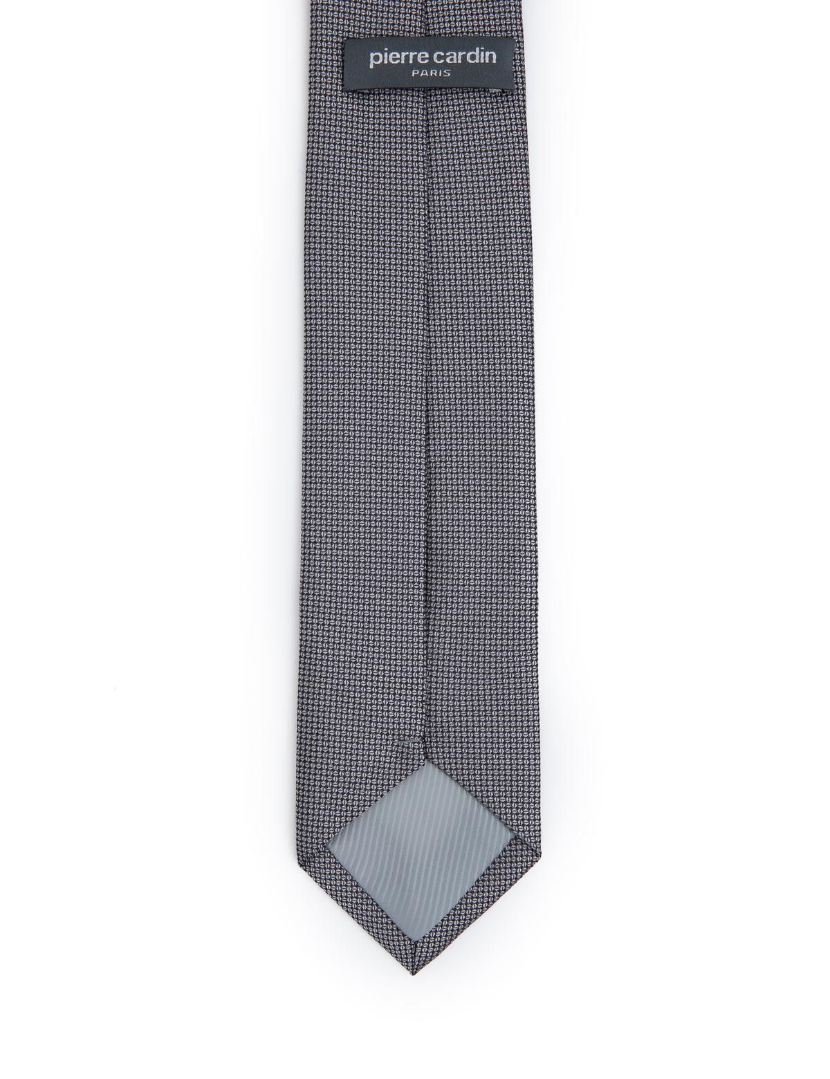 Gri 3'lü Kravat-Mendil-Kravat İğnesi Set - 50291543001