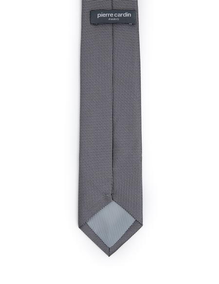 Gri 3'lü Kravat-Mendil-Kravat İğnesi Set - 50291543001