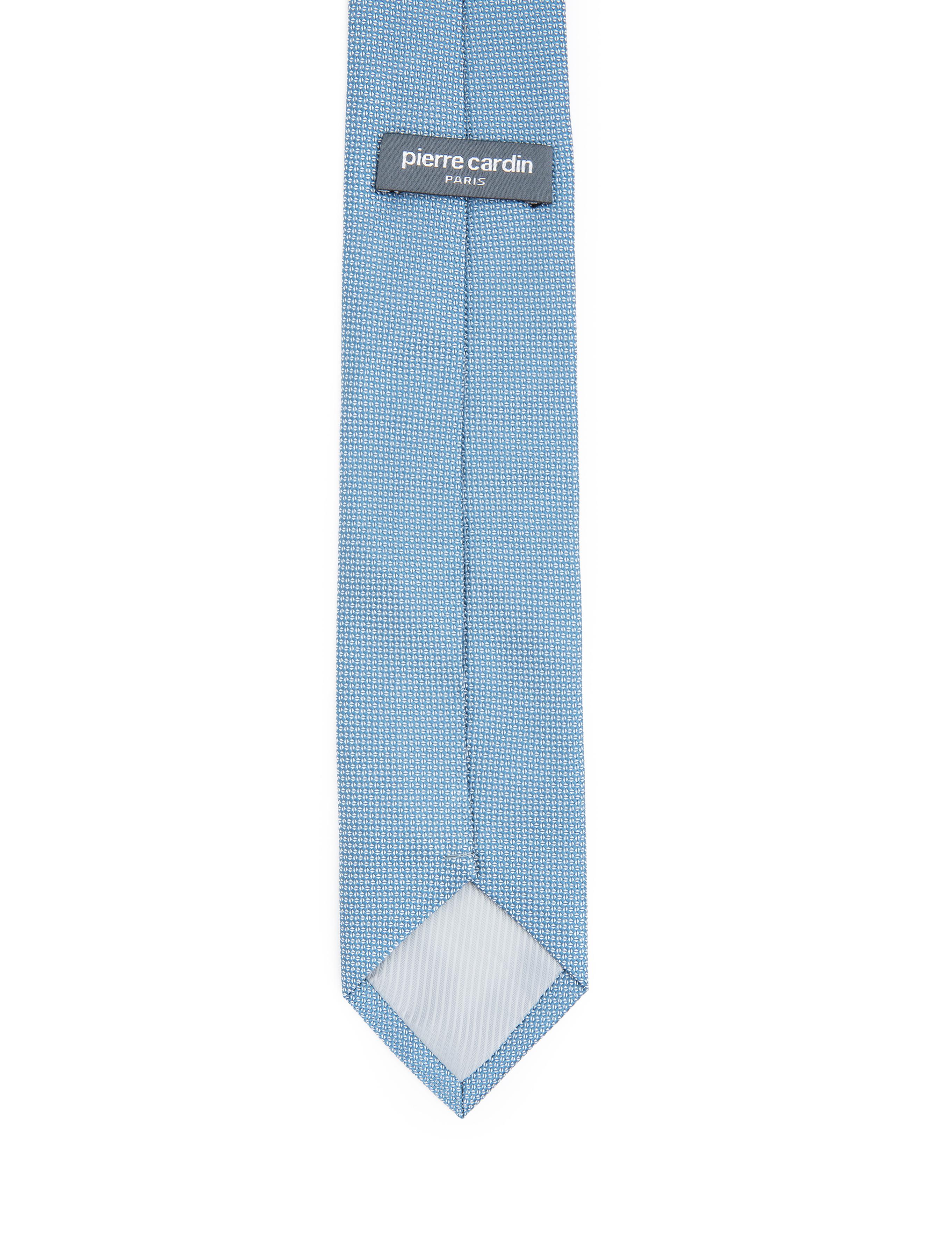 Mavi 3'lü Kravat-Mendil-Kravat İğnesi Set