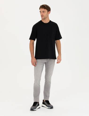 Siyah Comfort Fit Tişört