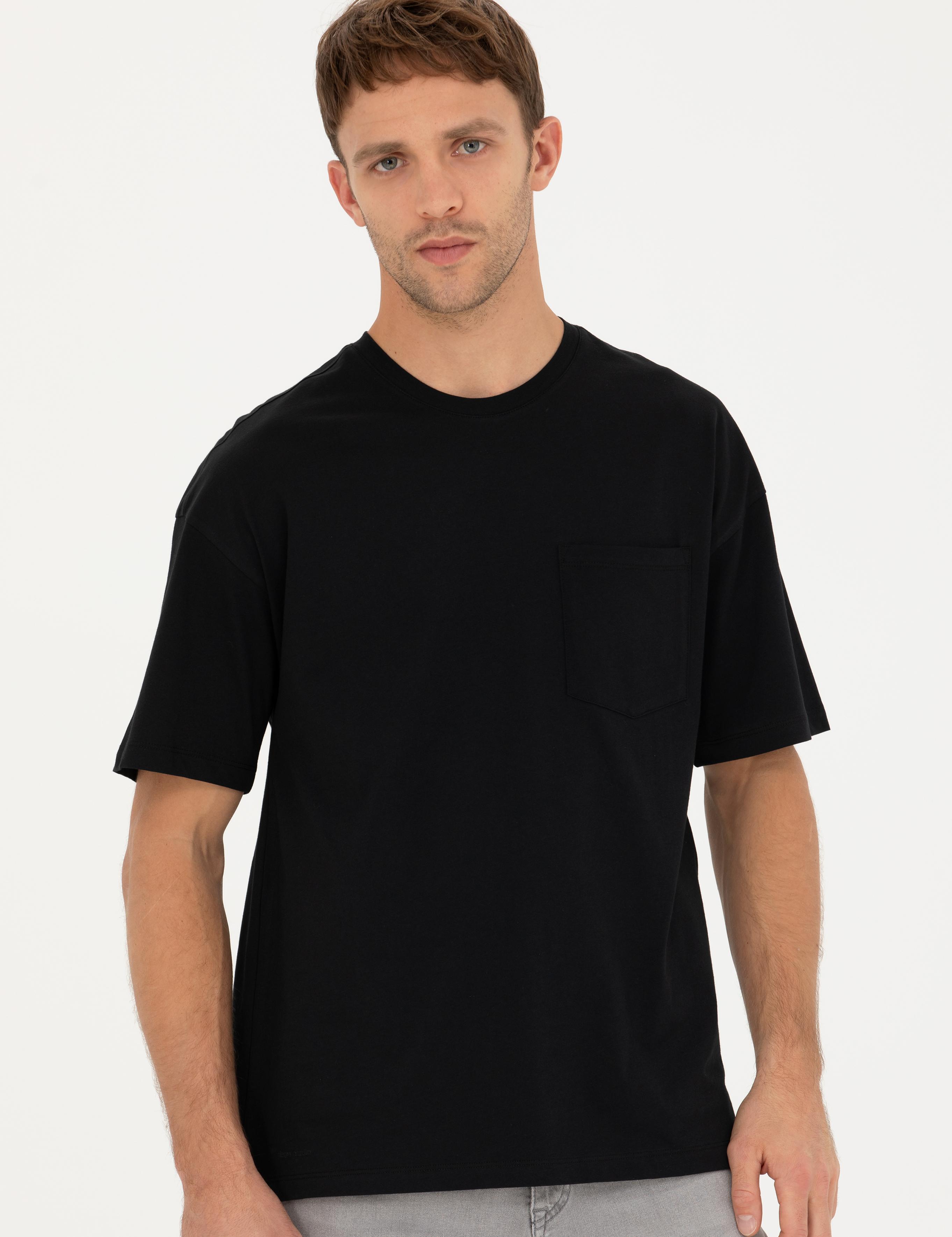 Siyah Comfort Fit Tişört