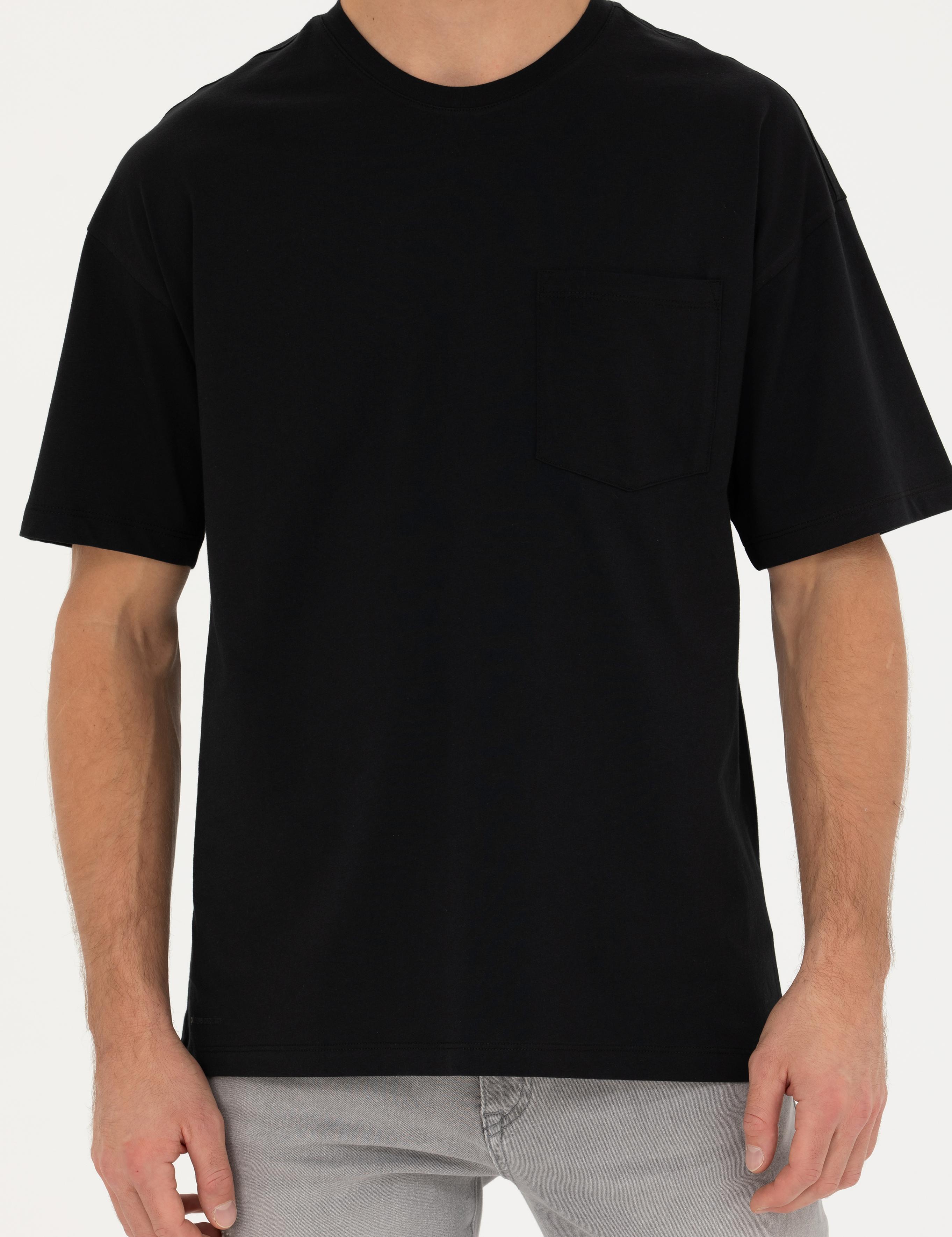 Siyah Comfort Fit Tişört