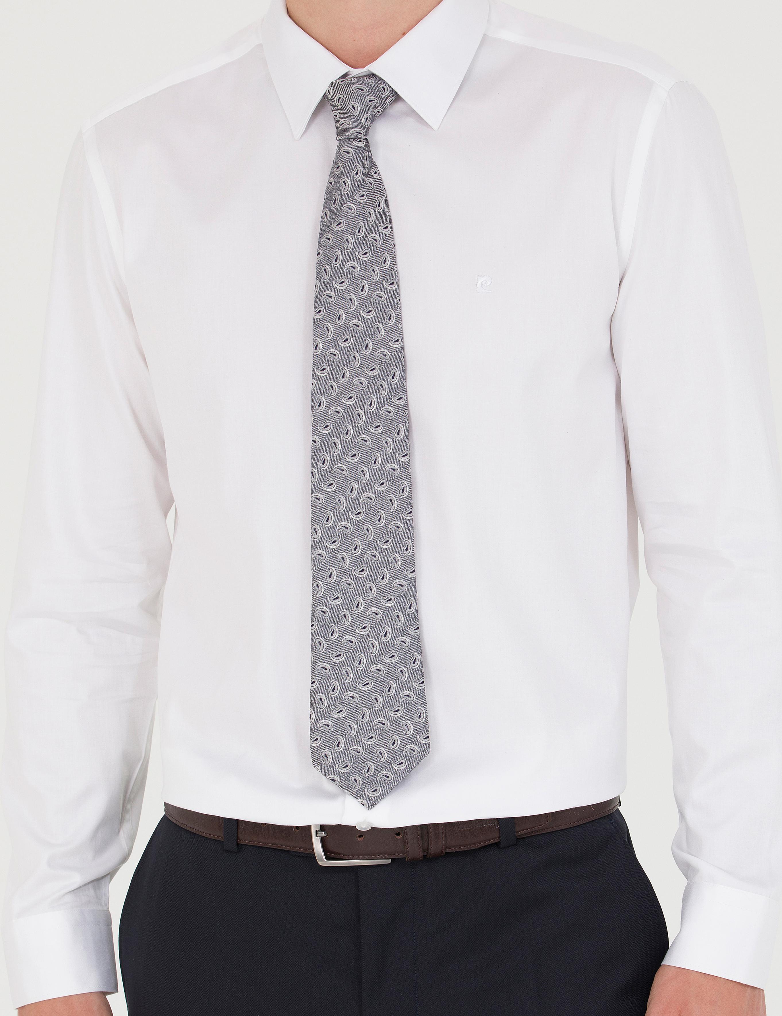 Beyaz Slim Fit Uzun Kollu Basic Gömlek