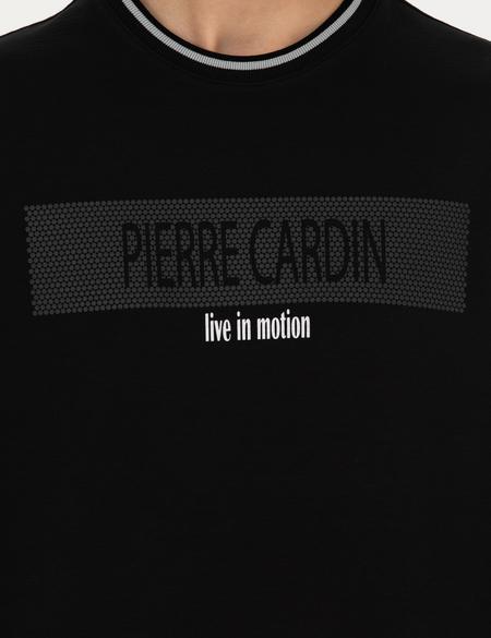 Siyah Regular Fit Bisiklet Yaka Sweatshirt - 50279532018