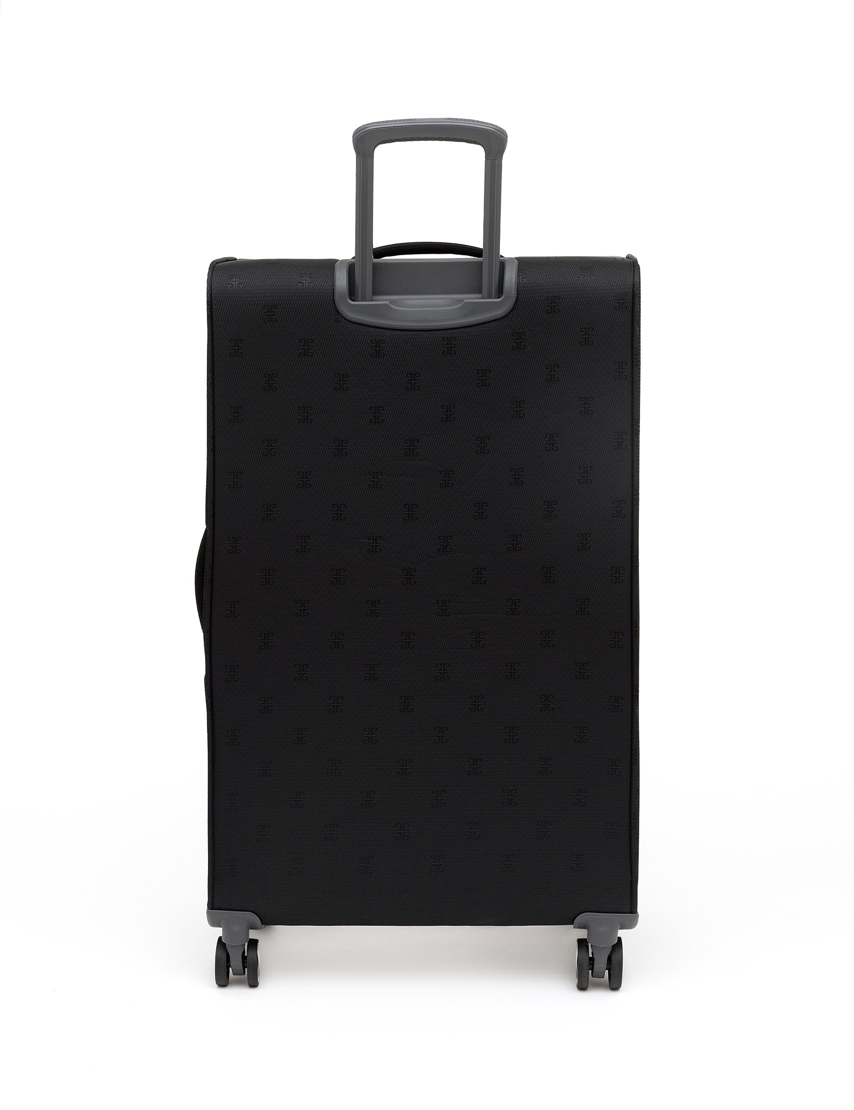 Siyah Büyük Boy Kumaş Valiz