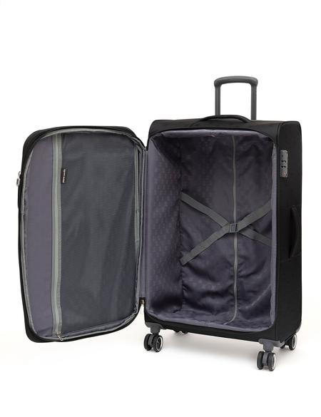 Siyah Büyük Boy Kumaş Valiz - 50293611001