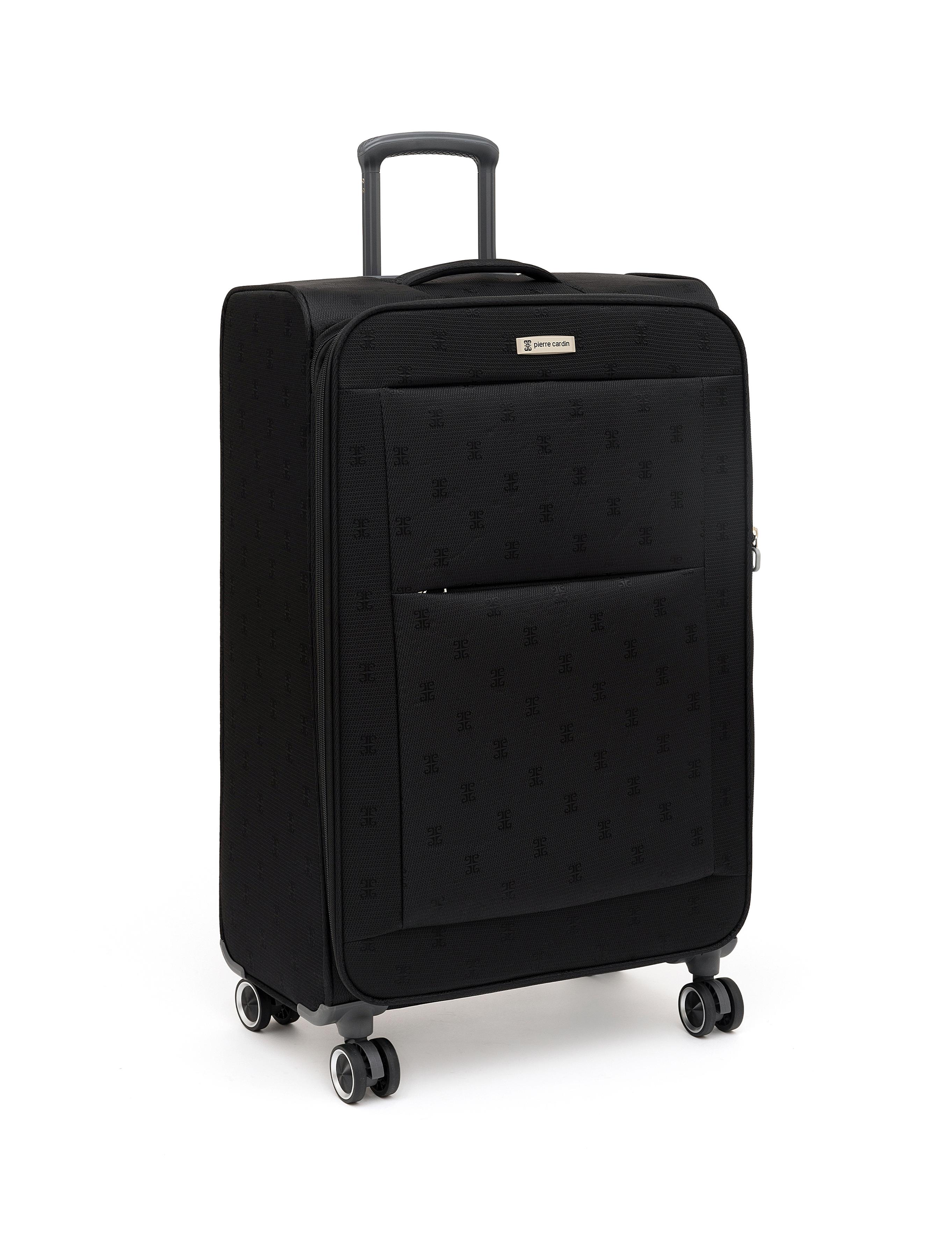 Siyah Büyük Boy Kumaş Valiz