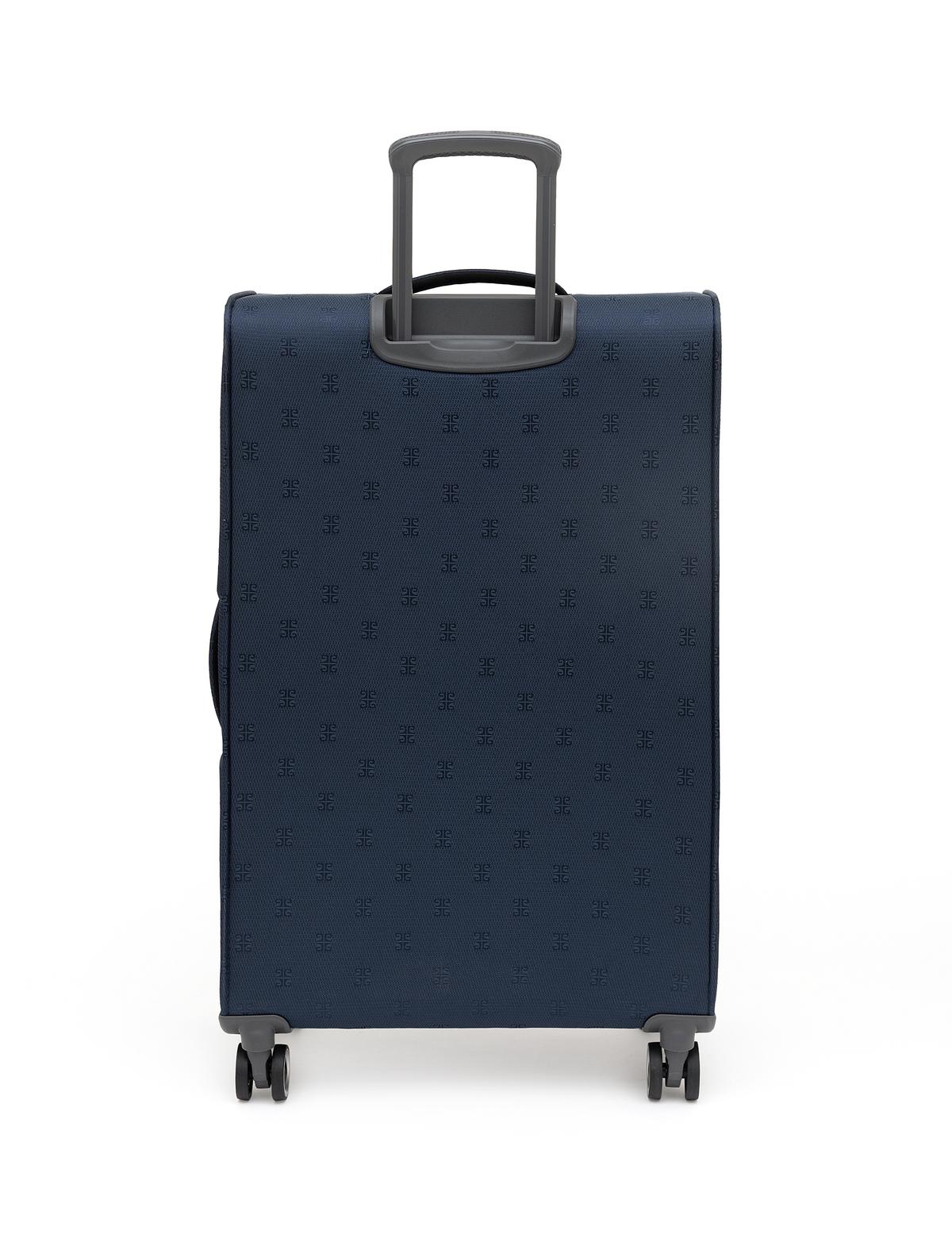 Lacivert Büyük Boy Kumaş Valiz - 50293611002