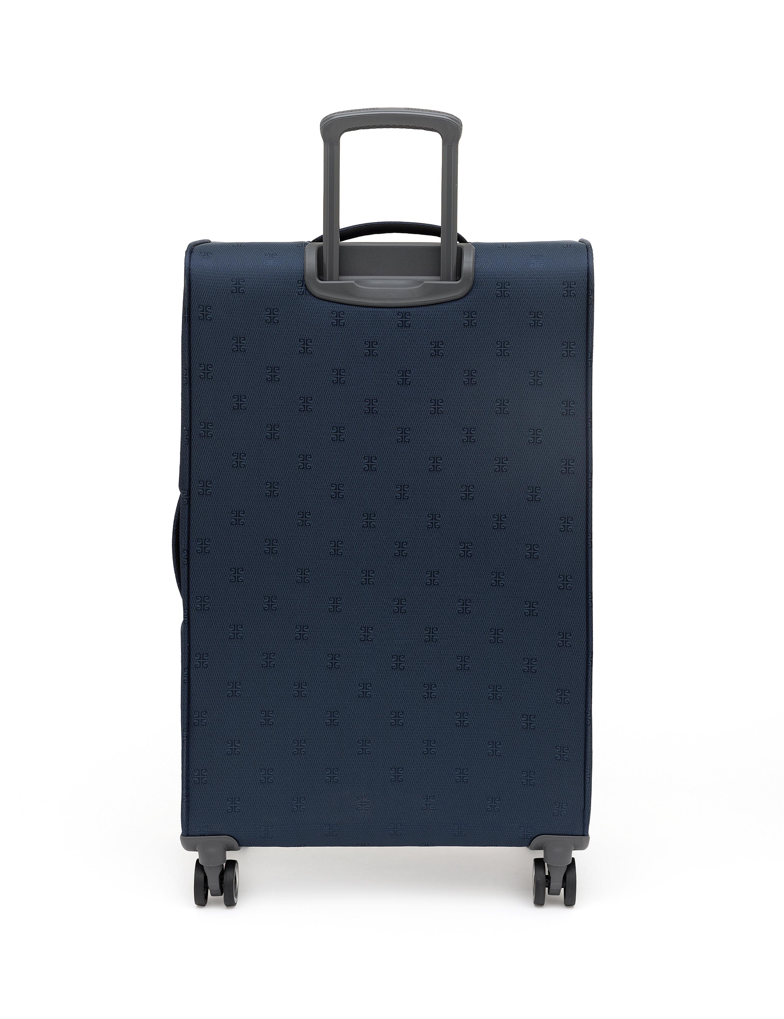 Lacivert Büyük Boy Kumaş Valiz