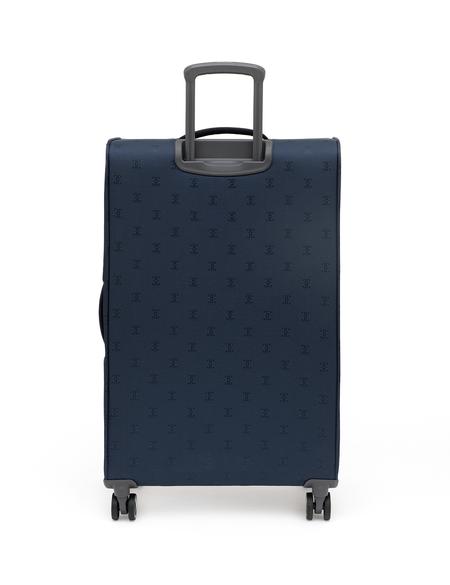 Lacivert Büyük Boy Kumaş Valiz - 50293611002