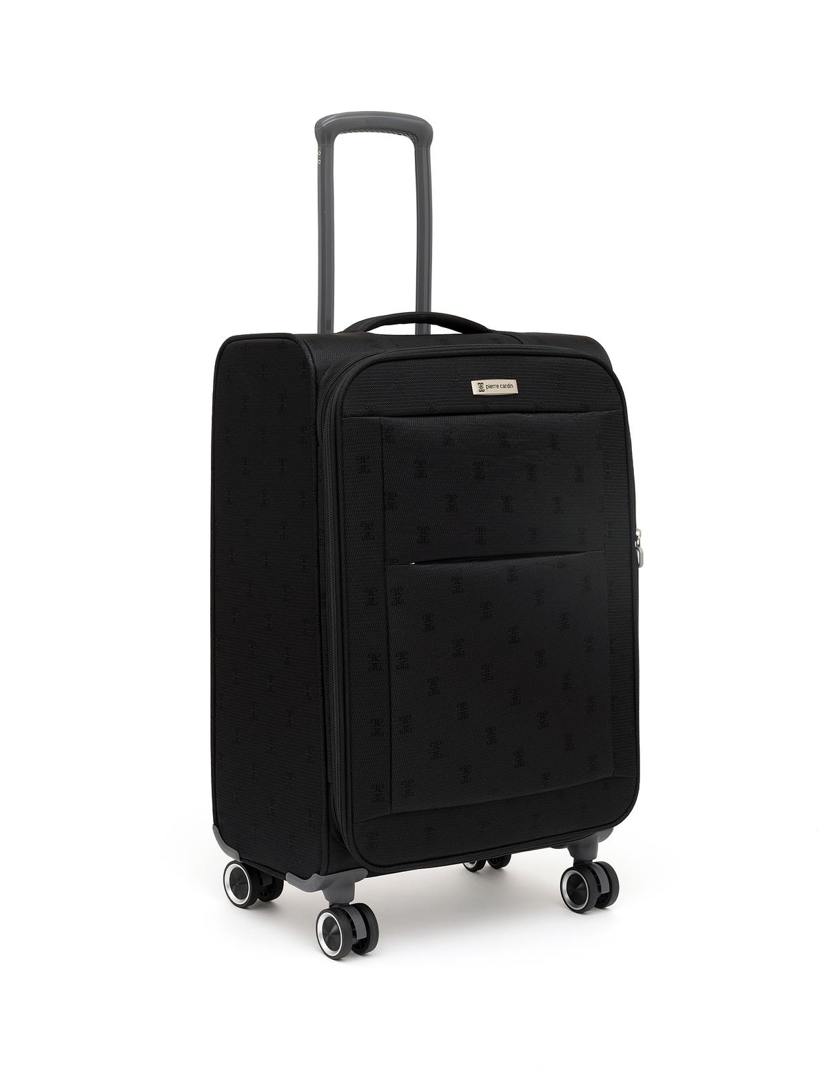 Siyah Orta Boy Kumaş Valiz - 50293612001