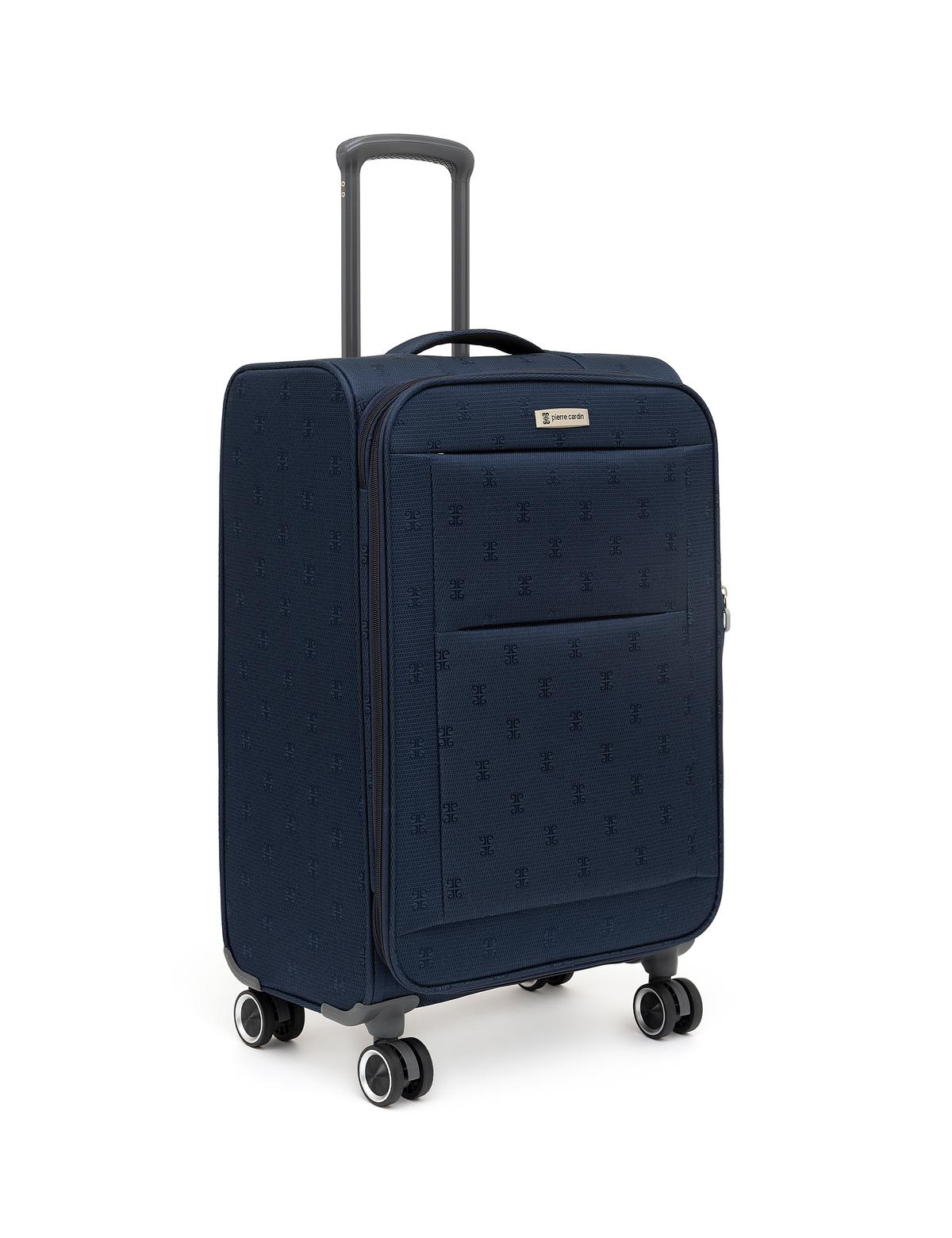 Lacivert Orta Boy Kumaş Valiz - 50293612002