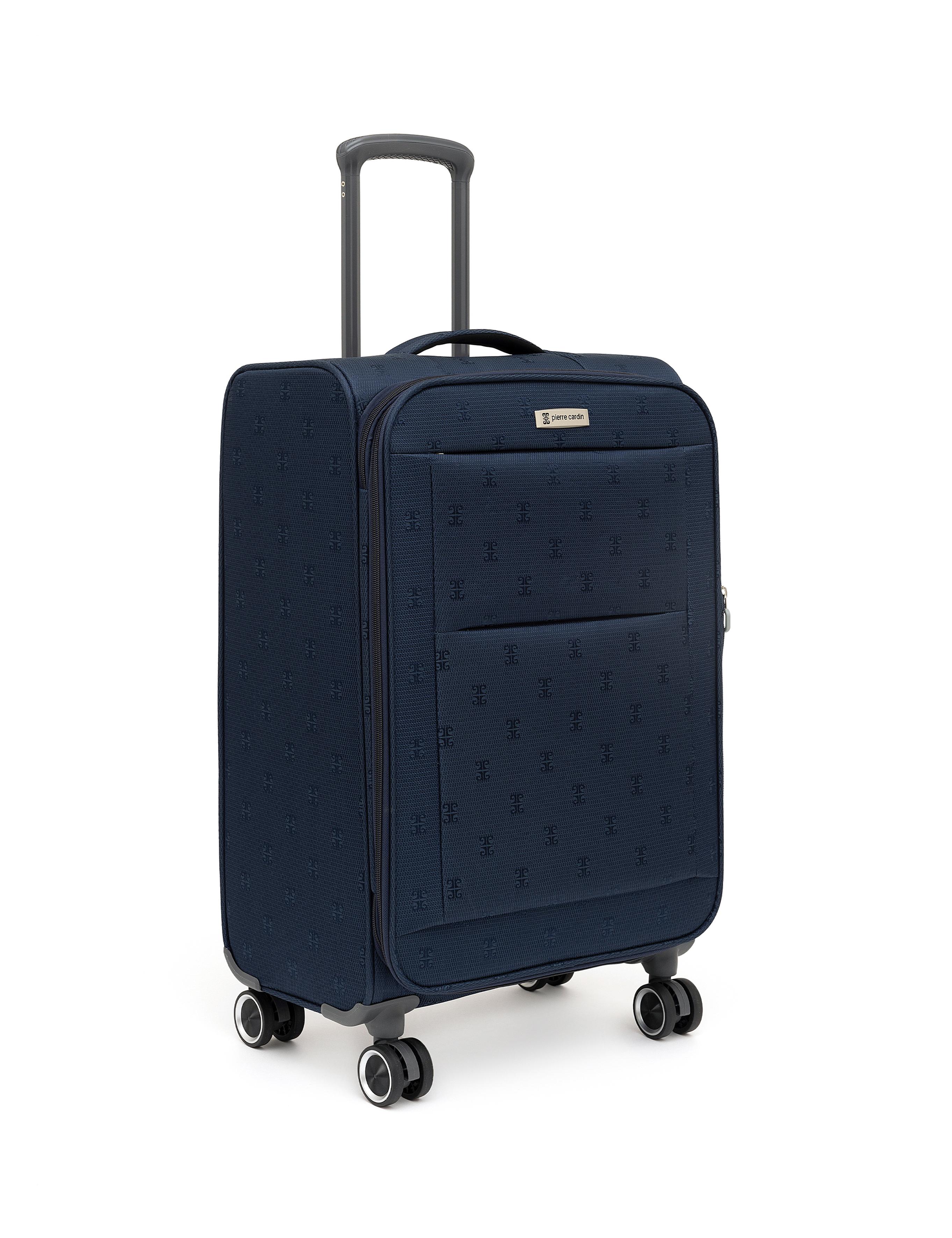 Lacivert Orta Boy Kumaş Valiz