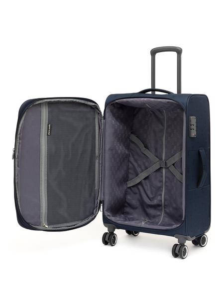 Lacivert Orta Boy Kumaş Valiz - 50293612002