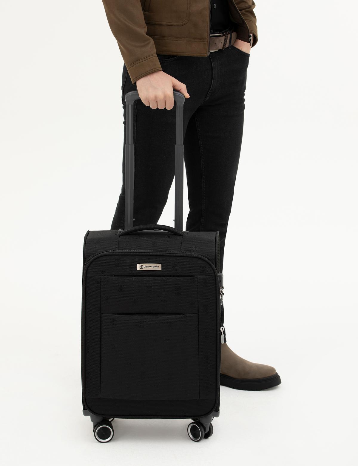 Siyah Kabin Boy Kumaş Valiz - 50293613001