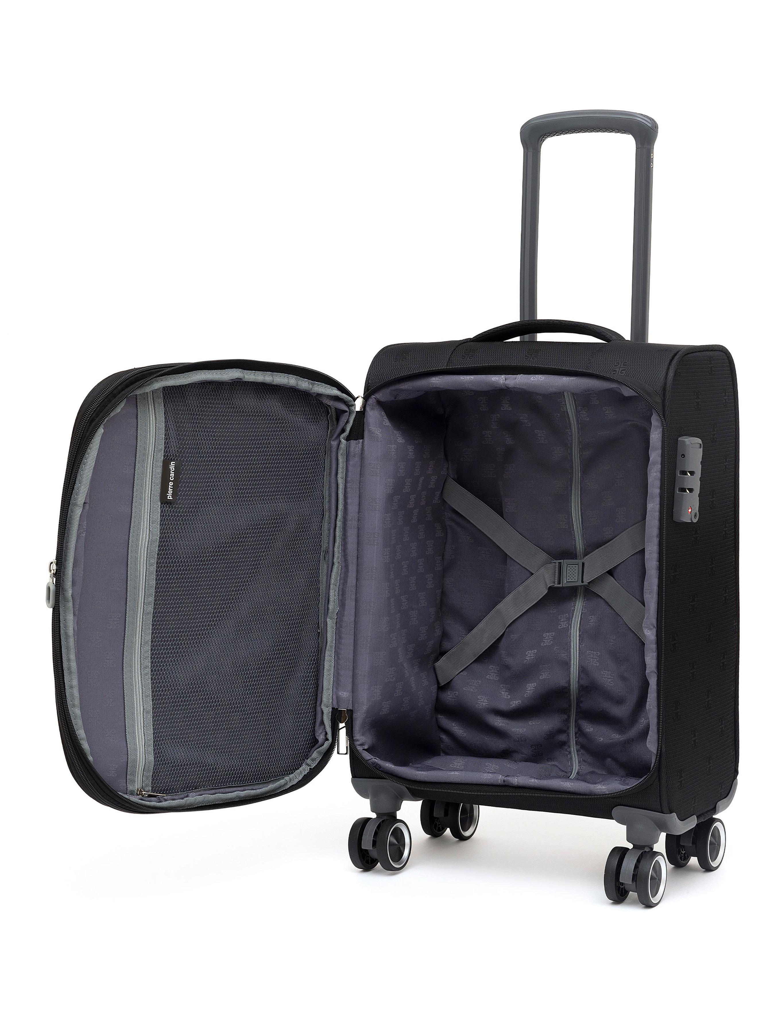 Siyah Kabin Boy Kumaş Valiz