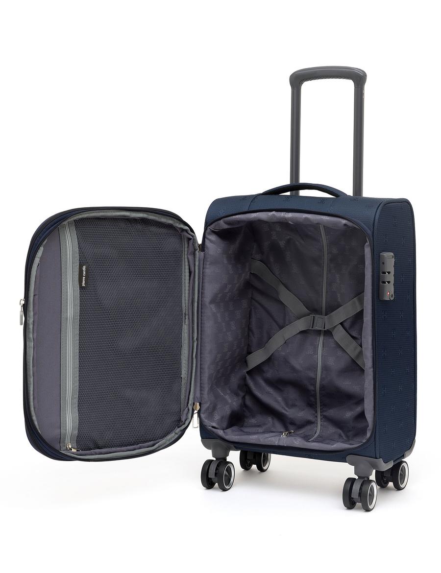 Lacivert Kabin Boy Kumaş Valiz