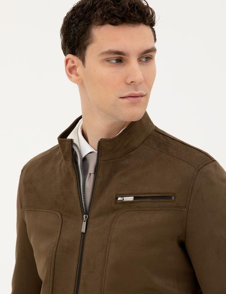 Haki Deri Ceket - 50291002013
