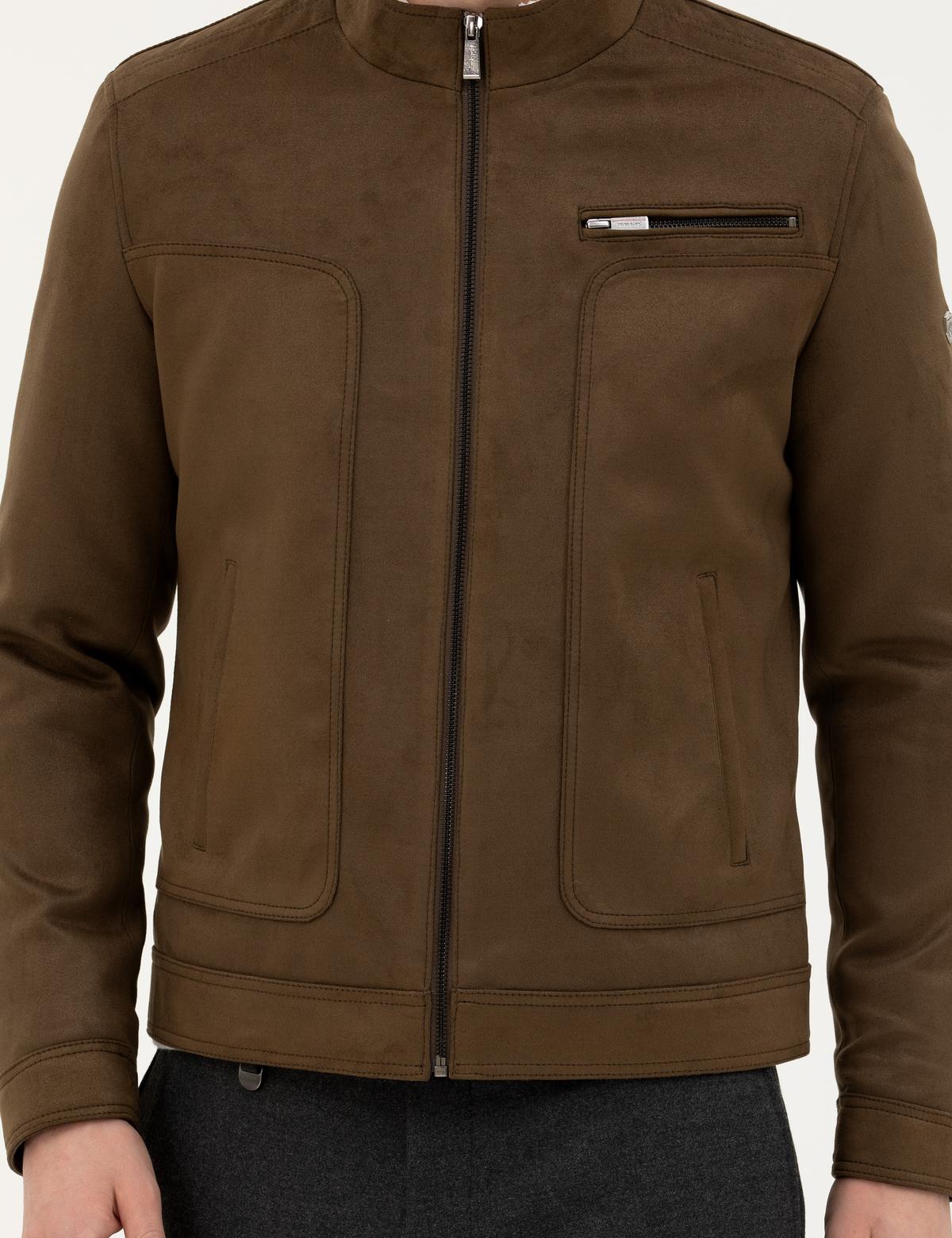 Haki Deri Ceket - 50291002013