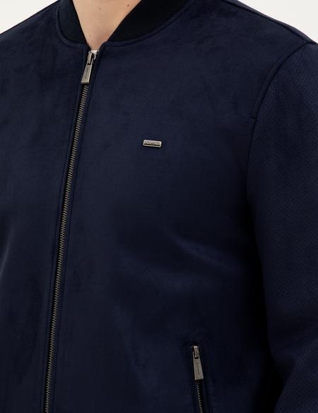 Lacivert Deri Ceket - 50291004001