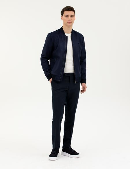 Lacivert Deri Ceket - 50291004001