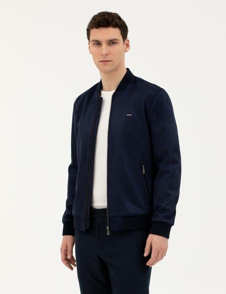 Lacivert Deri Ceket - 50291004001