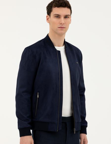 Lacivert Deri Ceket - 50291004001