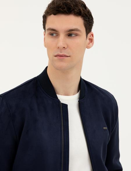 Lacivert Deri Ceket - 50291004001