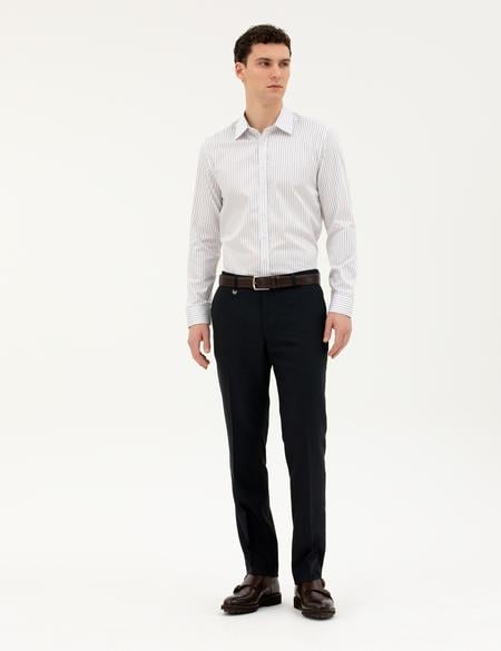 Lacivert Slim Fit Kumaş Pantolon - 50288249047