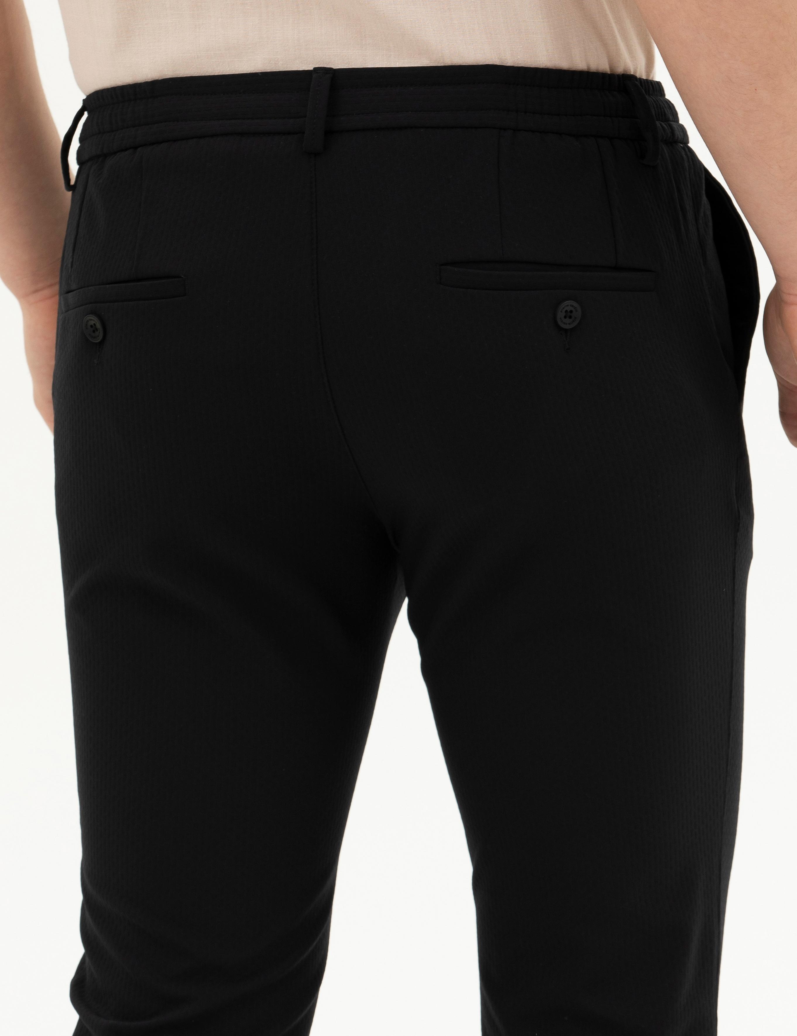 Siyah Kumaş Pantolon