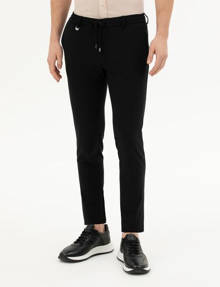 Siyah Kumaş Pantolon - 50291431009