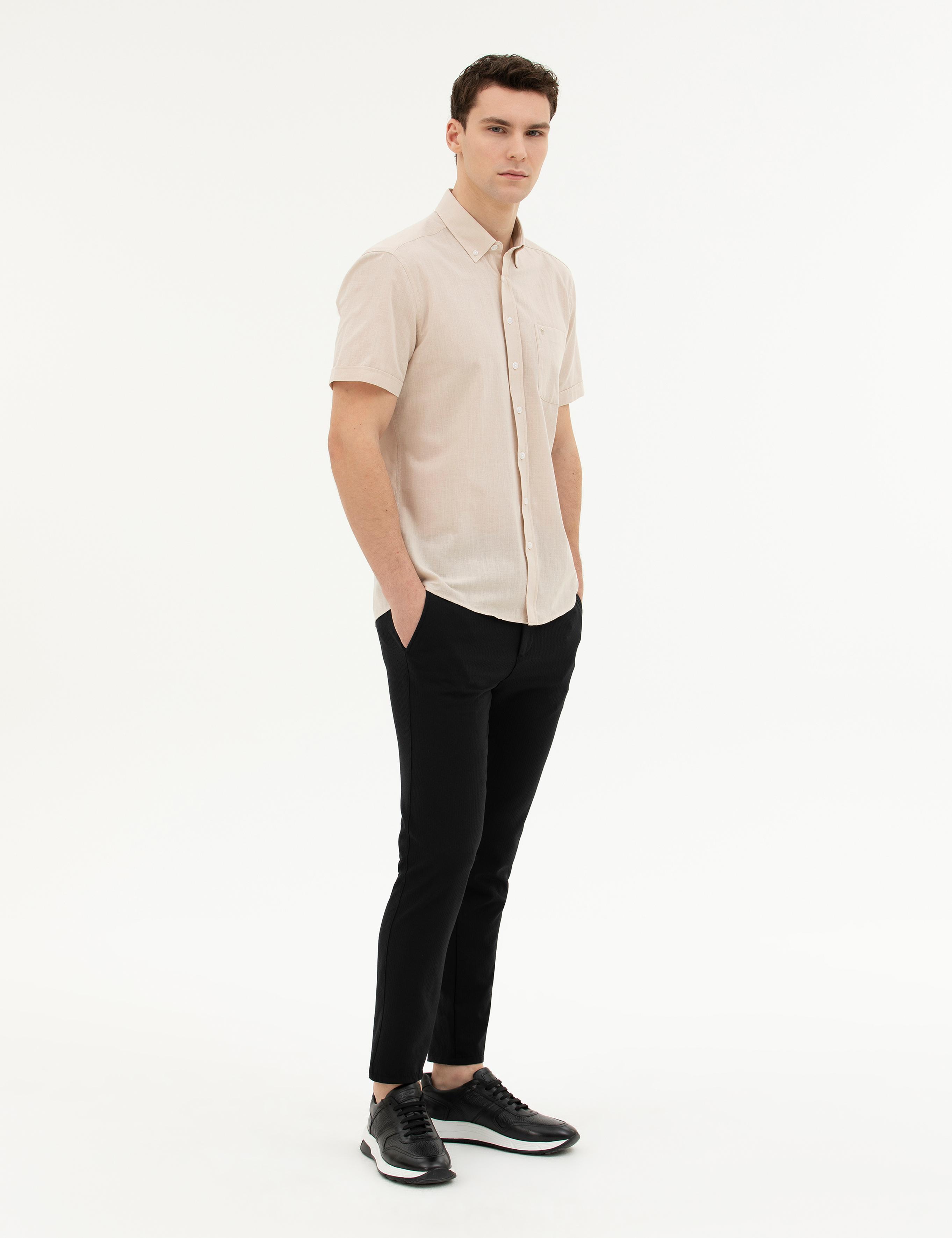 Siyah Kumaş Pantolon