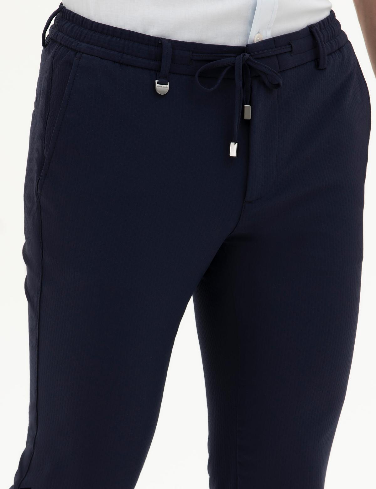 Lacivert Kumaş Pantolon - 50291431057