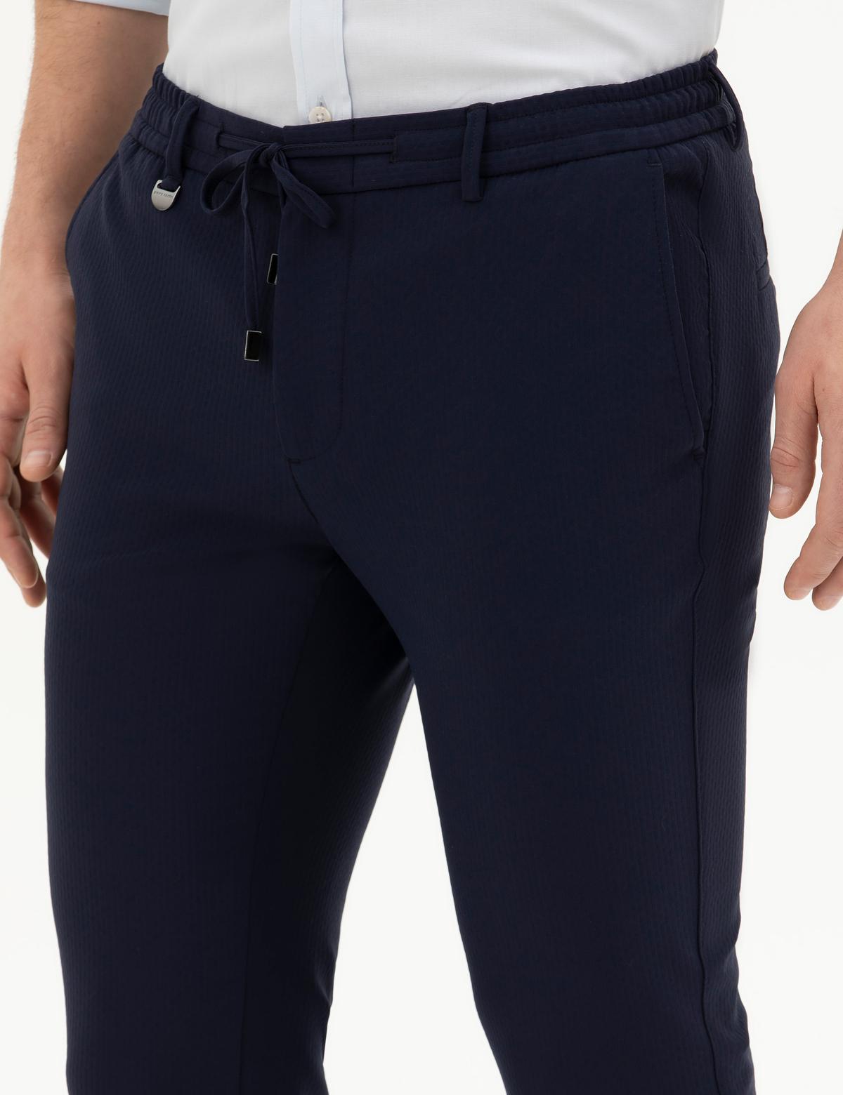 Lacivert Kumaş Pantolon - 50291431057