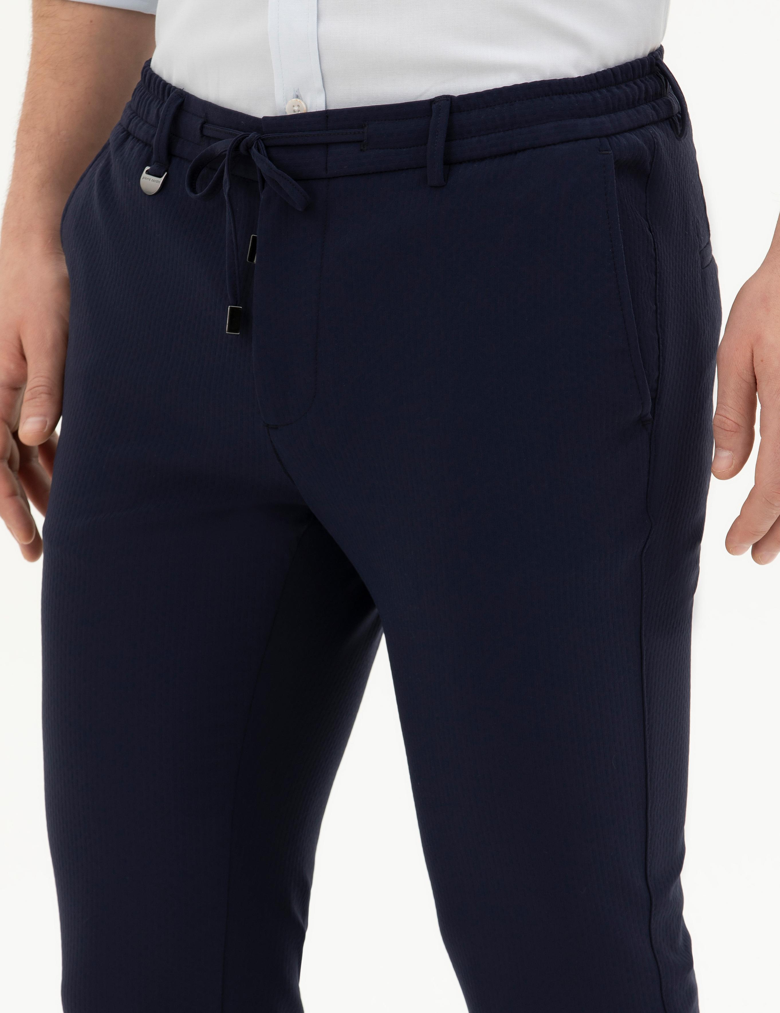 Lacivert Kumaş Pantolon