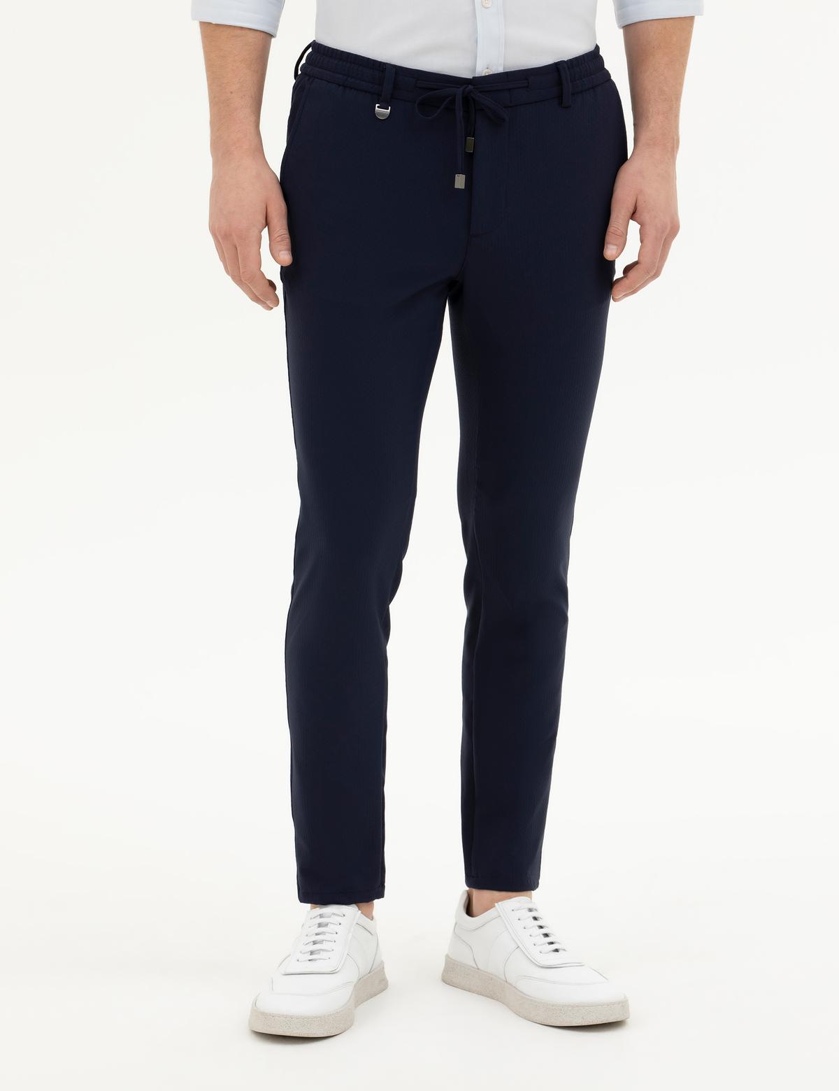 Lacivert Kumaş Pantolon - 50291431057