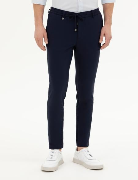 Lacivert Kumaş Pantolon - 50291431057
