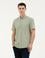 Yeşil Regular Fit Kısa Kollu Gömlek