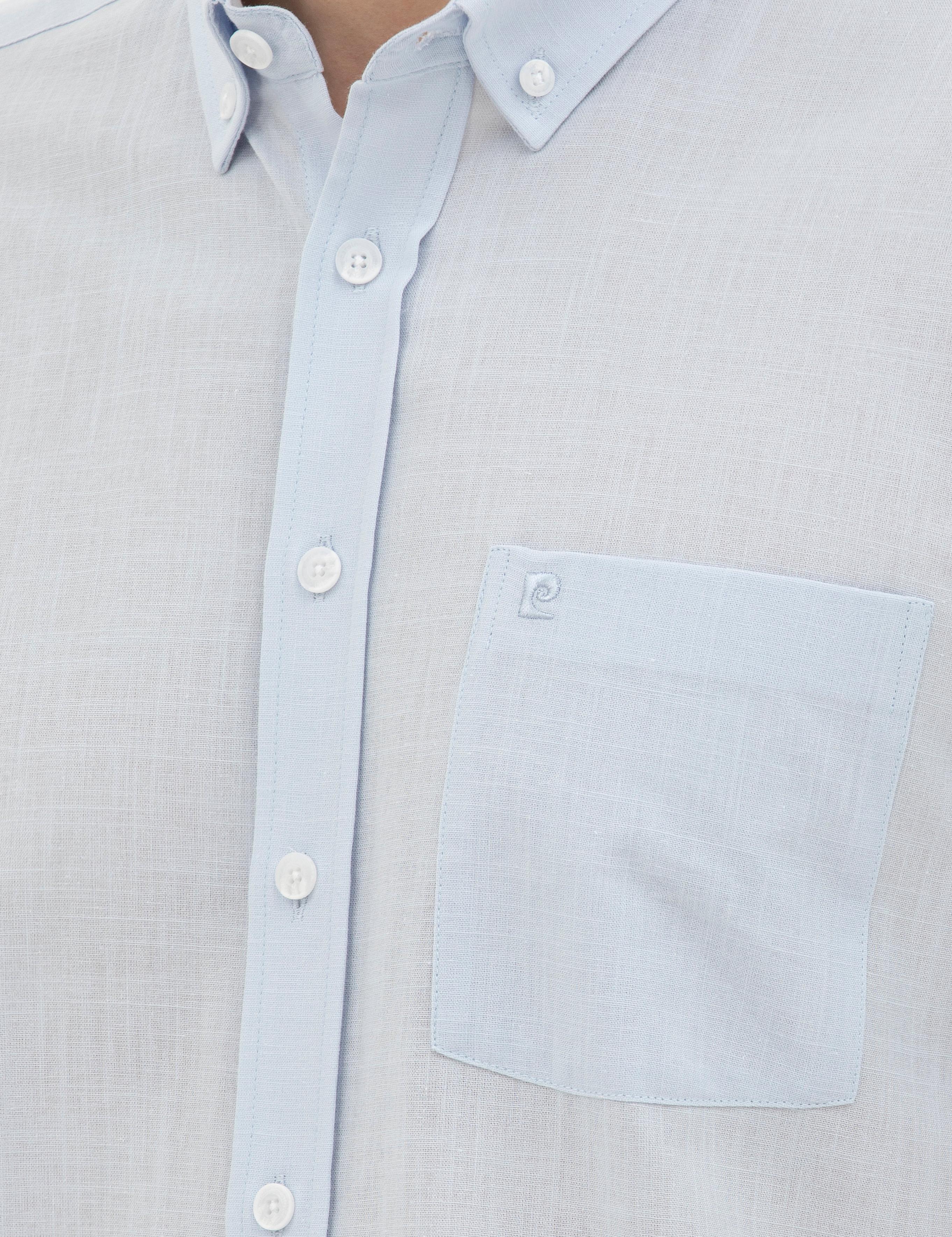 Açık Mavi Regular Fit Kısa Kollu Gömlek