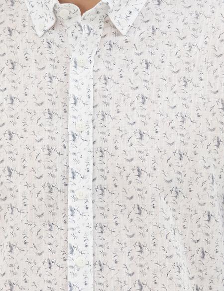 Lacivert Slim Fit Uzun Kollu Gömlek - 50284290002