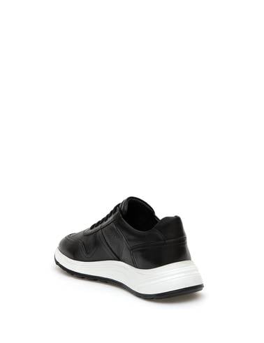 Siyah %100 Deri Sneaker
