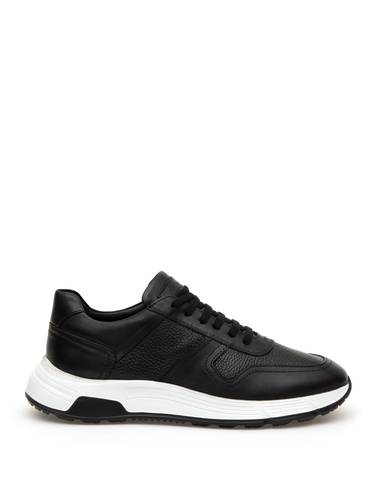 Siyah %100 Deri Sneaker