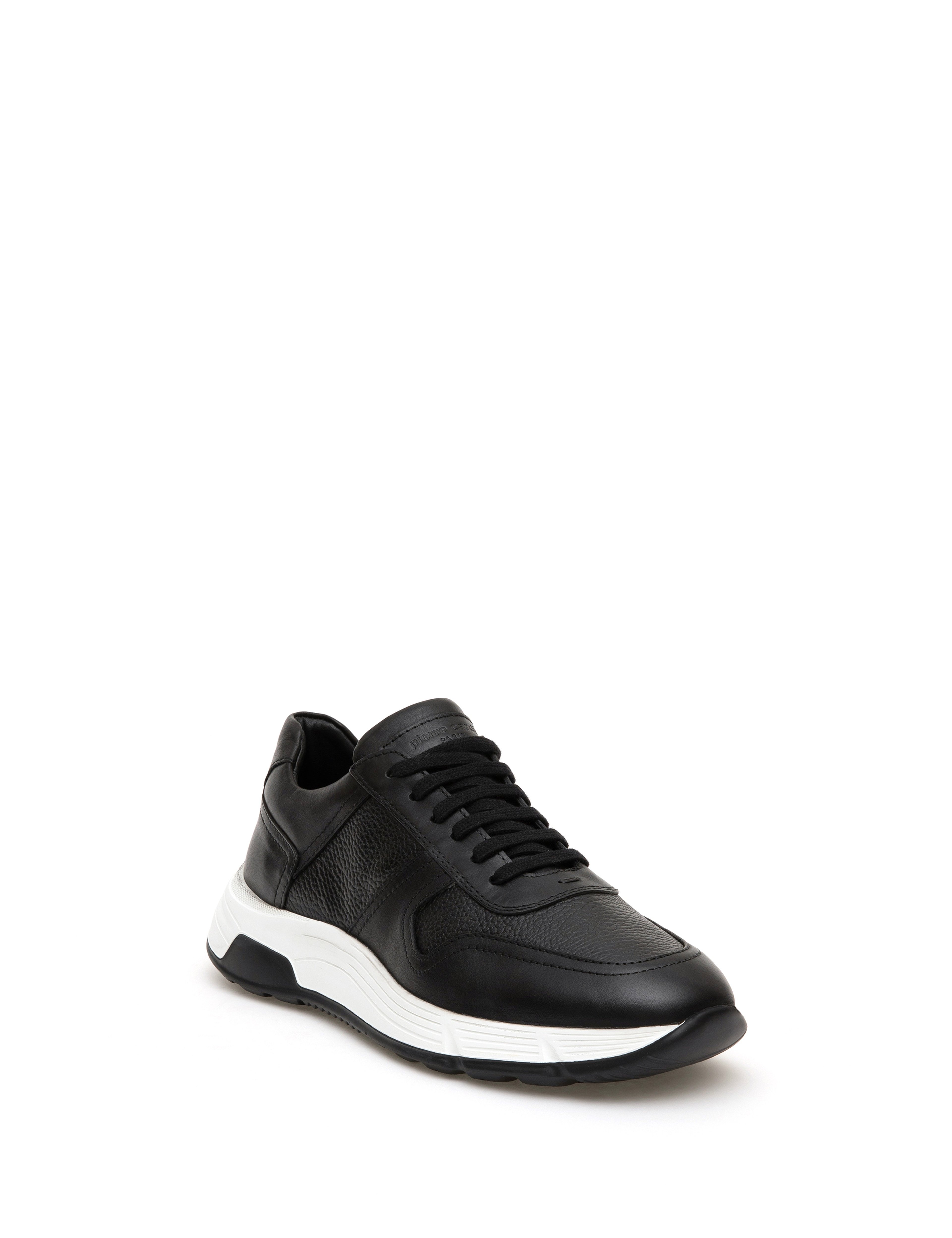 Siyah %100 Deri Sneaker - Image 2