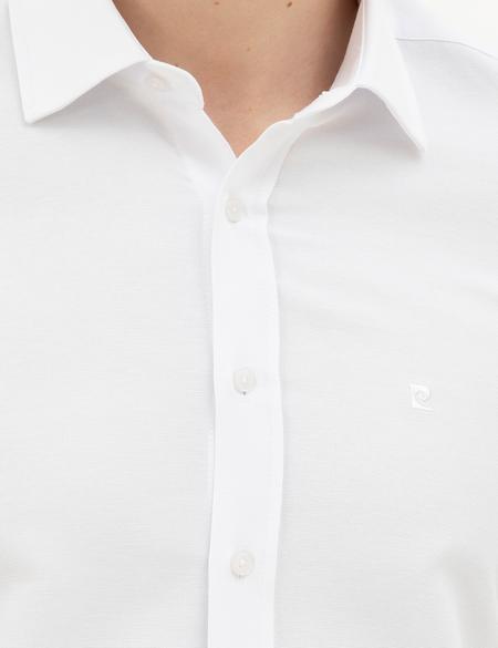 Beyaz Slim Fit Uzun Kollu Gömlek - 50285594025
