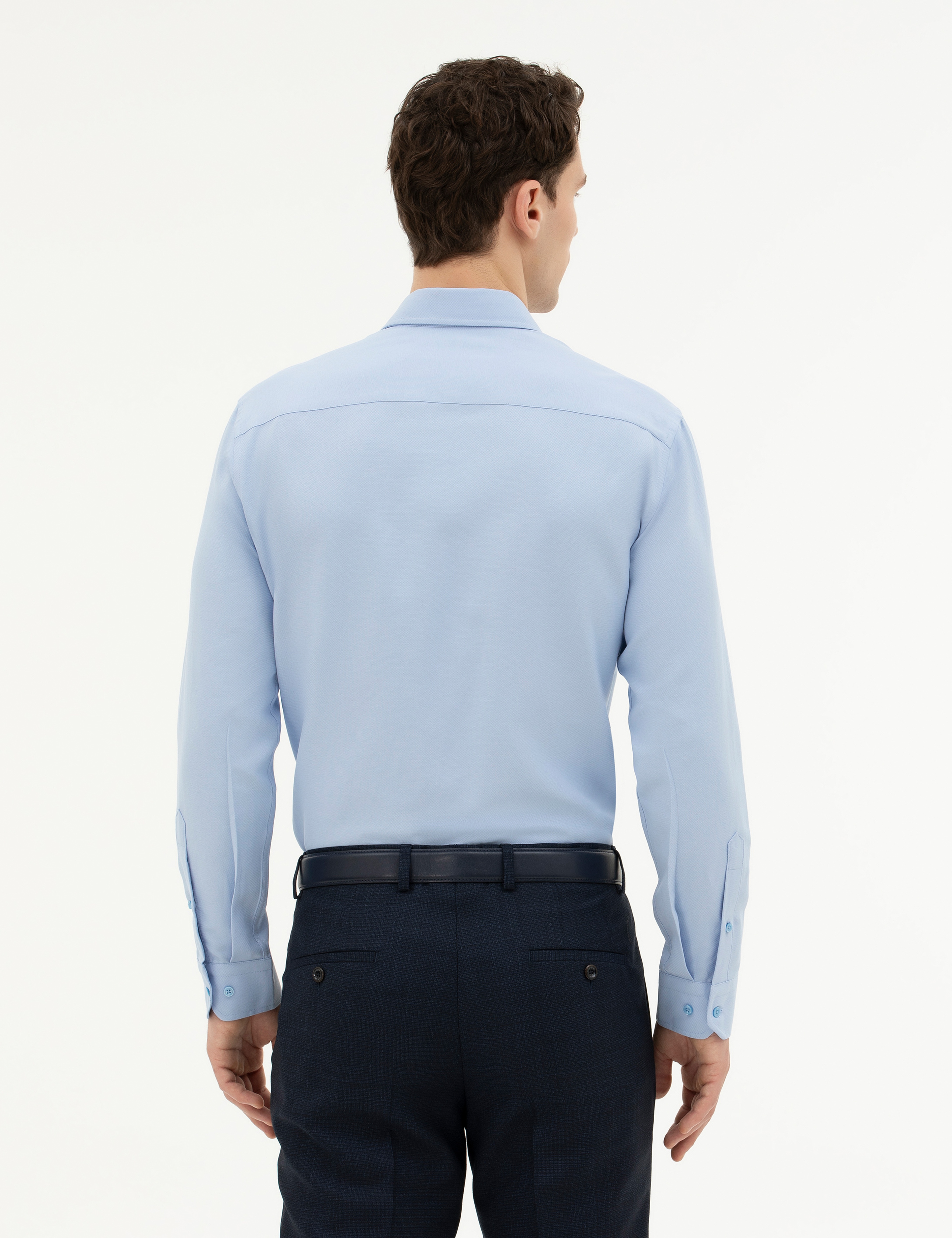 Saks Slim Fit Uzun Kollu Gömlek
