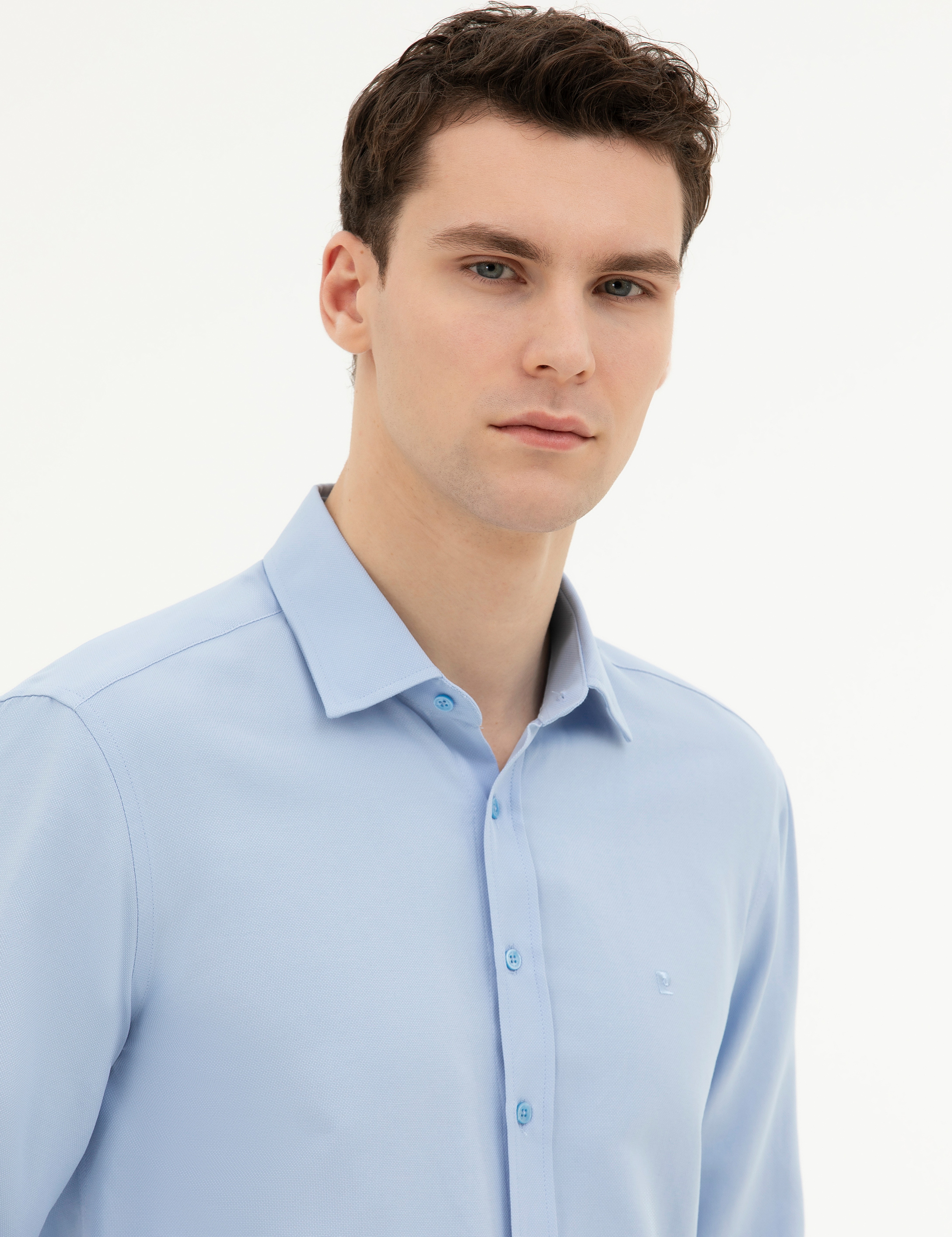 Saks Slim Fit Uzun Kollu Gömlek - Image 2